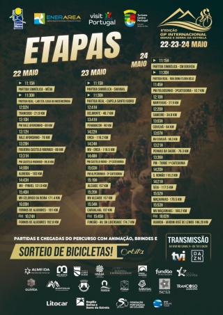 Conhe�a as Etapas do Grande Pr�mio Internacional Beiras e Serra da Estrela
